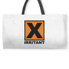 irritant symbol Weekender Totes
