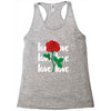 Love Rose Racerback Tank