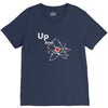 up and atom funny science best product V-Neck Tee