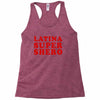 Latina Super Shero Racerback Tank