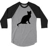 cat black had 3/4 Sleeve Shirt