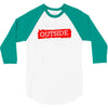 think outside the box thinker 3/4 Sleeve Shirt