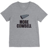 more cowbell (2) V-Neck Tee