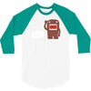 domo kun japanese tv, anime, manga comics 3/4 Sleeve Shirt