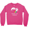 unicorns are overrated Crewneck Sweatshirt