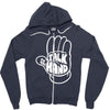 talk to the hand Zipper Hoodie