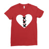 XXXTentacion Heart Ladies Fitted T-Shirt