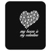 my boxer is my valentine Mousepad
