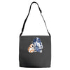 droid hug Adjustable Strap Totes