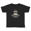premium vintage 1982 classic perfectly aged limited edition Toddler T-shirt