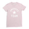 americas team Ladies Fitted T-Shirt