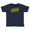 okayest camper in the galaxy funny camping Toddler T-shirt