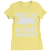 save the chubby unicorns Ladies Fitted T-Shirt