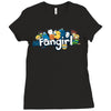 thunder and lightning Ladies Fitted T-Shirt