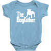 the dogfather  nerd retro der pate godfather fun Baby Onesie