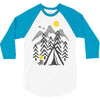 camp fire 3/4 Sleeve Shirt