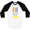 Lightsaber Rainbow 3/4 Sleeve Shirt