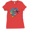 invader spiff Ladies Fitted T-Shirt