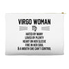 Virgo Woman Accessory Pouches