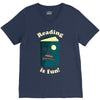 reading is fun V-Neck Tee