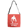I Have A Plan Attack Adjustable Strap Totes