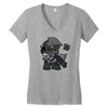 hunter with thorn Women's V-Neck T-Shirt