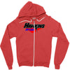 hawkins av club Zipper Hoodie