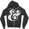 ampersand Zipper Hoodie