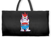 wild aztec monster Weekender Totes
