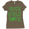 irish girls rock Ladies Fitted T-Shirt