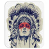 Kizil derili kiz Mousepad