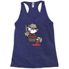 freddy krueger cartoon ideal birthday present or gift Racerback Tank