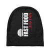 big fan of fast food Baby Beanies