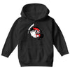 samurai jack and aku yin yang Youth Hoodie