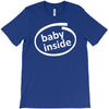 baby inside sticker vinyl decal T-Shirt