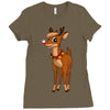 rudolph the red nosed reindeer movie Ladies Fitted T-Shirt