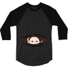 June Peeking Out Asian Baby Boy 3/4 Sleeve Shirt