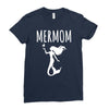 mermaid mom Ladies Fitted T-Shirt