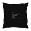 damn scientists Throw Pillow