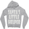 santa's little helper Zipper Hoodie