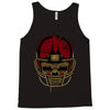 american football skull Tank Top