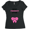 Best Present Ever Women's Triblend Scoop T-shirt