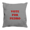 napoleon dynamite   vote for pedro Throw Pillow