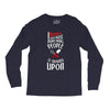 i bake because punching people is frowned upon Long Sleeve Shirts