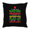 i'm not just a black girl Throw Pillow