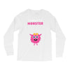 Creating a Lil Monster Baby Girl Long Sleeve Shirts