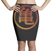 Goku Logo T-Shirt Pencil Skirts
