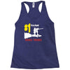 double trouble rocket ride Racerback Tank