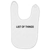 lost of things Baby Bibs