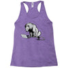 lion pc Racerback Tank